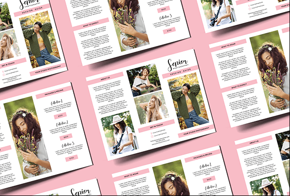 photography brochure template free