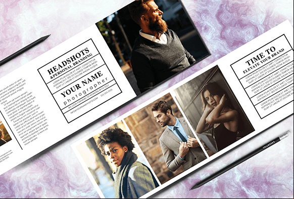 photography brochure template psd